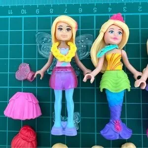mega bloks Toys Mega Bloks Barbie Build N Style Mattel Mini Figures Dolls Lot Poshmark